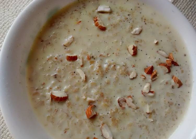 How to Make Any-night-of-the-week Sesame seeds and Oats Kheer/ Porridge #milk