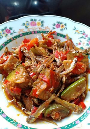 Foto resep Terong sambal teri