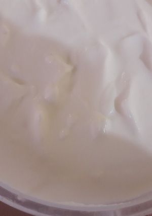 صورة لوصفة جبن منزلي للطلي وبكمية وفيرة روعة 😍😍