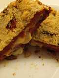 Milanesas de pimiento rellenas Jamón y Queso