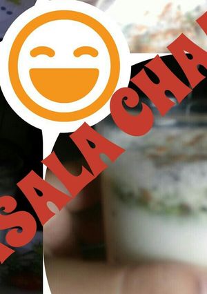 A picture of Masala chaas.