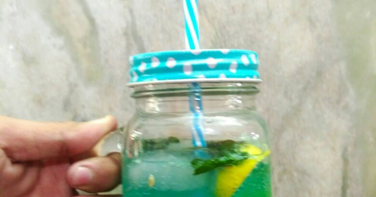 Blue Lagoon Mojito Recipe By Sonal Modi Cookpad