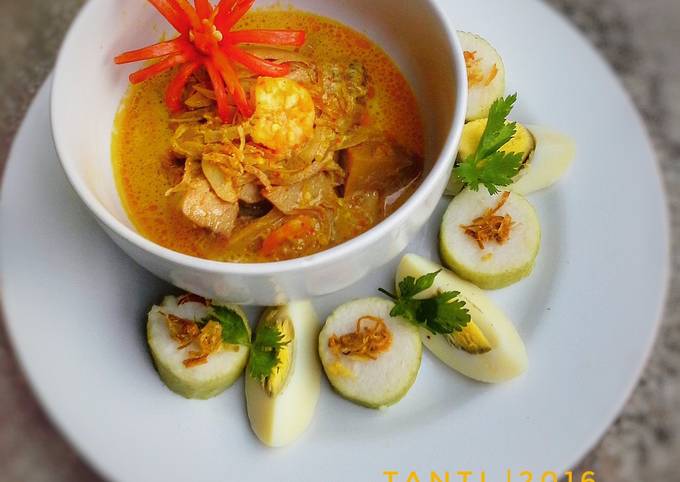 Cara Buat Lontong Sayur Ekonomis