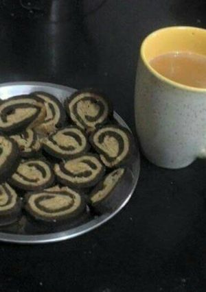 A picture of Chocolate pinwheel.