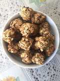 Cereali con fiocchi di avena e gocce di cioccolato bianco