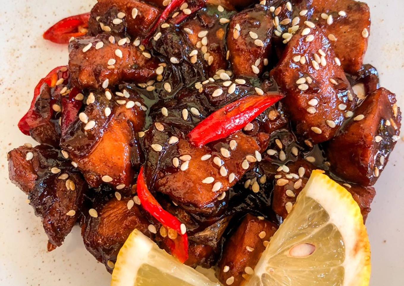 Chicken Teriyaki with Lemon