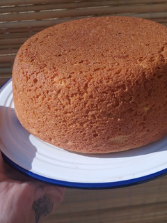 Una foto de Budín de mandarina sin tacc🍊
