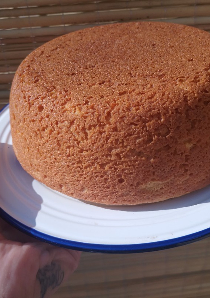 Una foto de Budín de mandarina sin tacc🍊