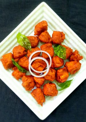 A picture of Egg 65 / Egg pakoda.