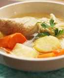 Caldo de pollo.🐥