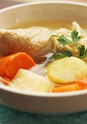 A picture of Chicken Soup 🐥.