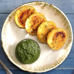 Paneer Matar Tikki A picture of Paneer Matar Tikki.