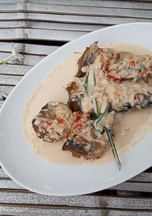 Foto resep Barakuda goreng santan kental