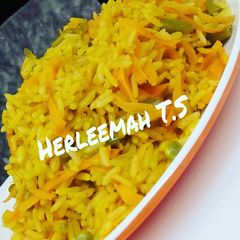 Carrot rice A picture of Carrot rice.