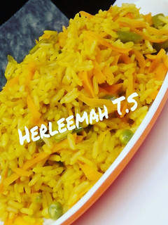A picture of Carrot rice.
