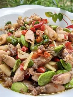 Foto resep Cumi asin pete pedas