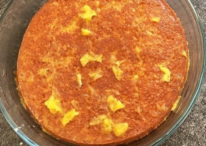 GĂąteau aux blancs d’Ćufs et sirop d’orange đ