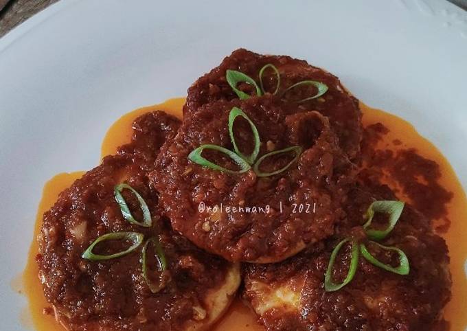 Resep Telur Bumbu Merah Hintalu Masak Habang Rasanya