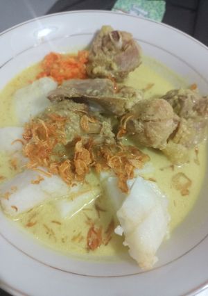 Foto resep Opor ayam kuah kuning