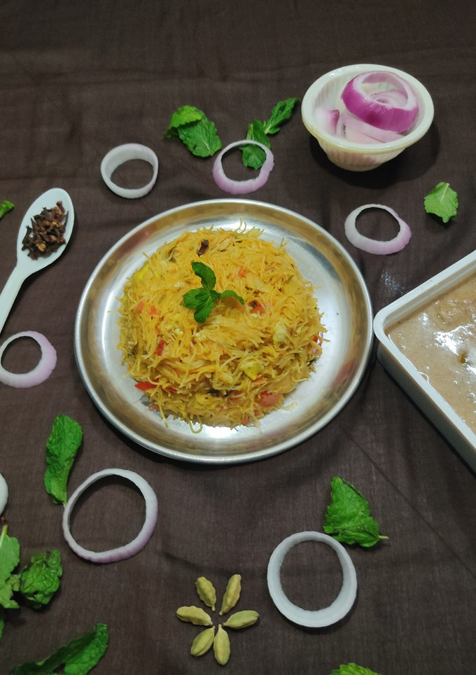 சேமியா எஃக் பிரியாணி செய்முறை முக்கிய புகைப்படம்