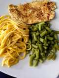 Espagueti de pimiento morrón🍝
