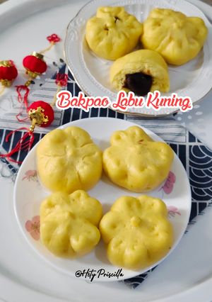 Foto resep Bakpao Labu Kuning