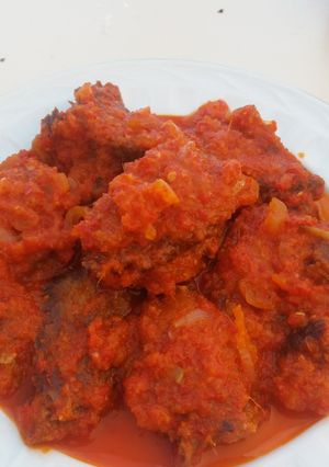 Foto resep Empal daging sapi pedas