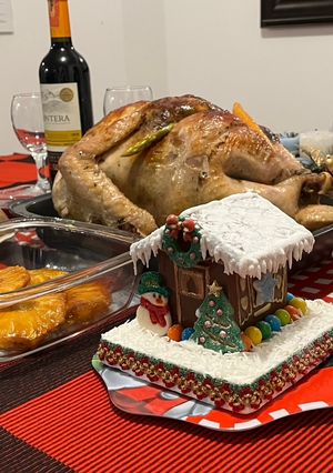 Una foto de Pavo al horno 🥰