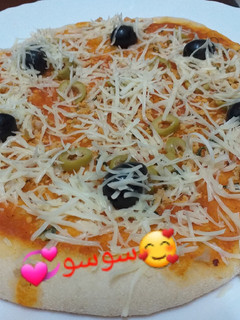 صورة لوصفة بيتزا 🍕🔪🌮