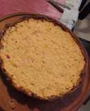 Tarta integral de pollo