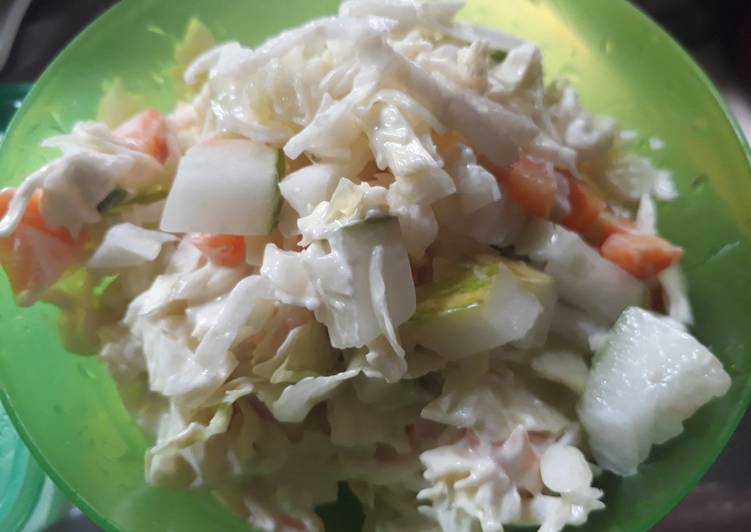 Simple Way to Prepare Perfect Coleslaw