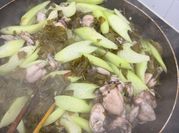A picture of taro leaves