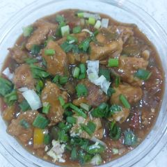 A picture of Chicken chili.