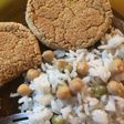 Medallones de garbanzos y calabaza