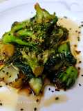 Salteado de Pack Choi y brócoli