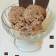 Frozen chocolate yogurt