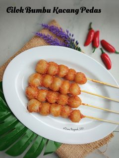 Foto resep Cilok Bumbu Kacang Pedas