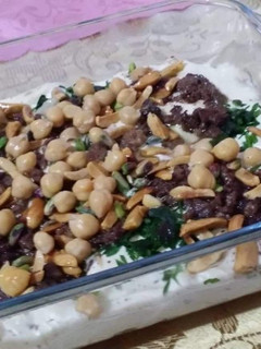صورة لوصفة فتة حمص