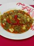 Frejoles con chorizo