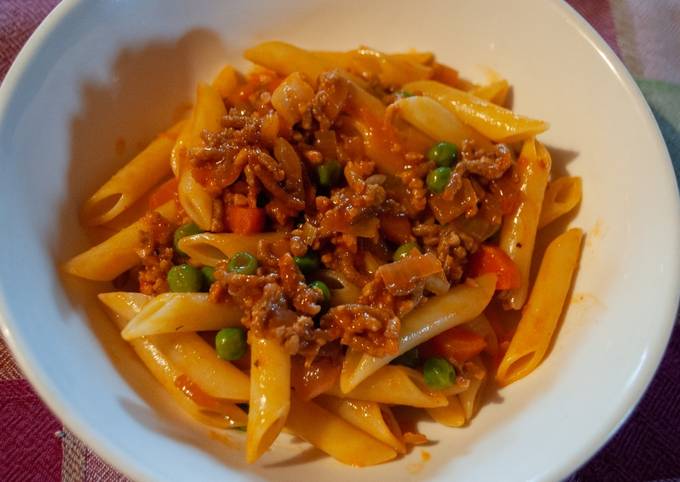 Ricetta di Preferito Ragù vegano ai piselli