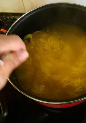 Una foto de Sopa de pollo