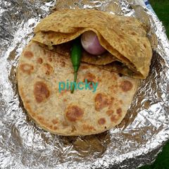 Sattu ka paratha A picture of Sattu ka paratha.