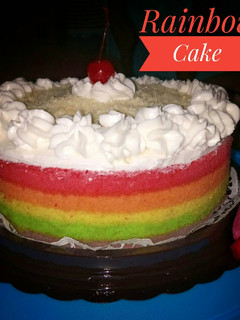 Foto resep Rainbow cake
