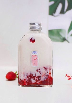 Foto resep Korean Strawberry Milk