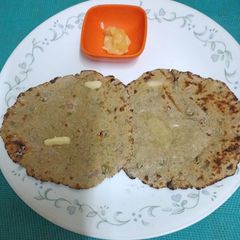 A picture of Bajra Aloo Ki Roti.