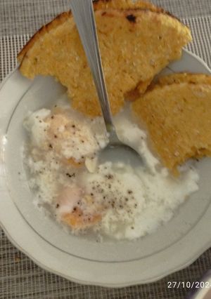 Una foto de Huevos Escalados