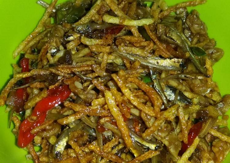 Sambal kering tempe kentang