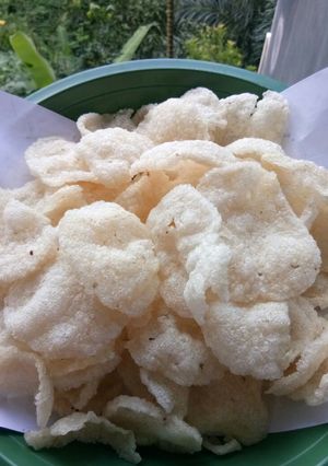 Foto resep Kerupuk nasi versi kedua