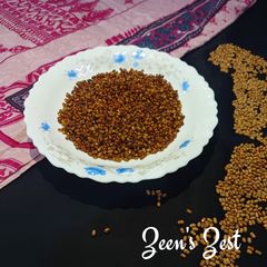 A picture of Oven Roasted Moth Beans.