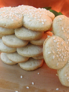 Una foto de Cookies de sésamo